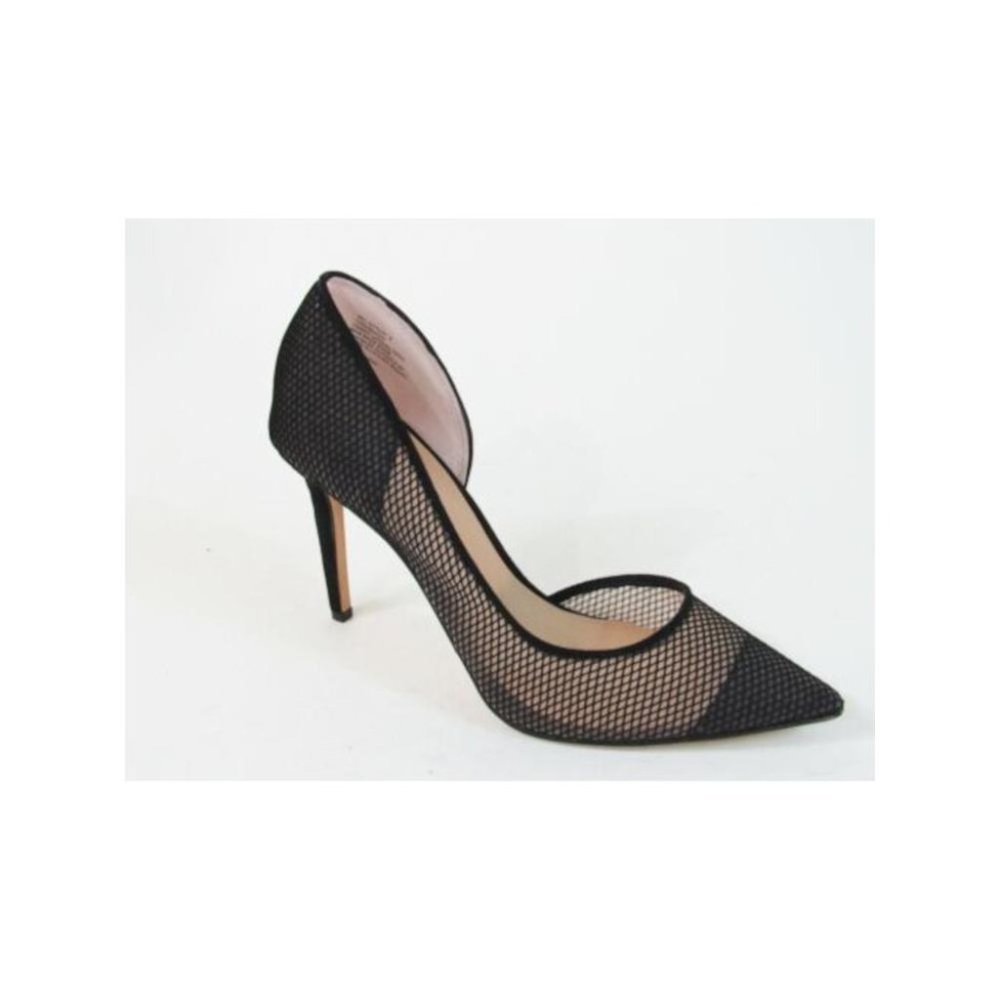 INC Womens Black D'orsay Comfort Kenjay Pointed Toe Stiletto Slip On Pumps 10 M